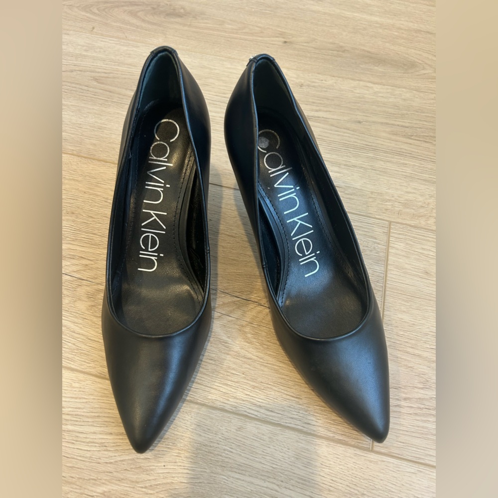 Calvin Klein Black Stiletto Pumps
